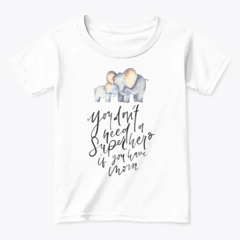 Superhero Mom Kids T-Shirt